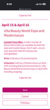Expo day is sold out : Photo 3 of 3