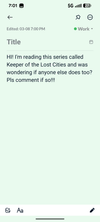 Keeper of the Lost Cities: Photo 1 of 1